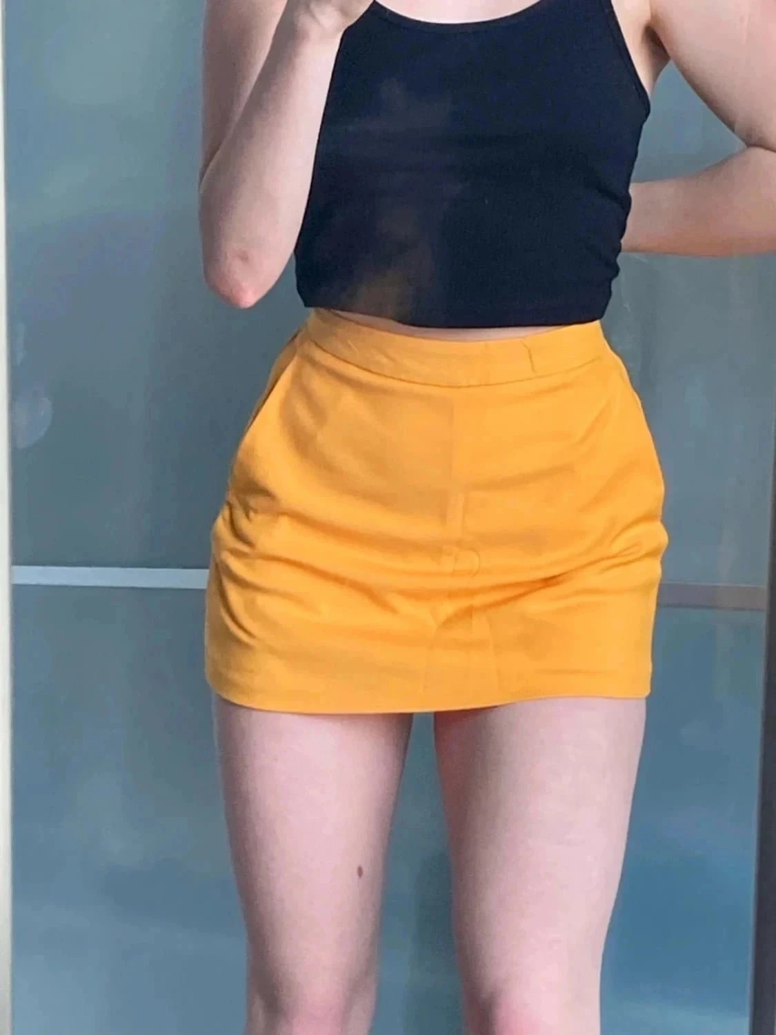 Jupe short zara 36